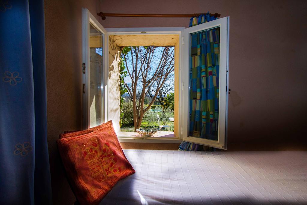 La Colombiere Du Chateau Saint-Laurent-du-Verdon Oda fotoğraf