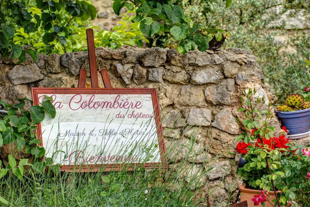 La Colombiere Du Chateau Saint-Laurent-du-Verdon Dış mekan fotoğraf
